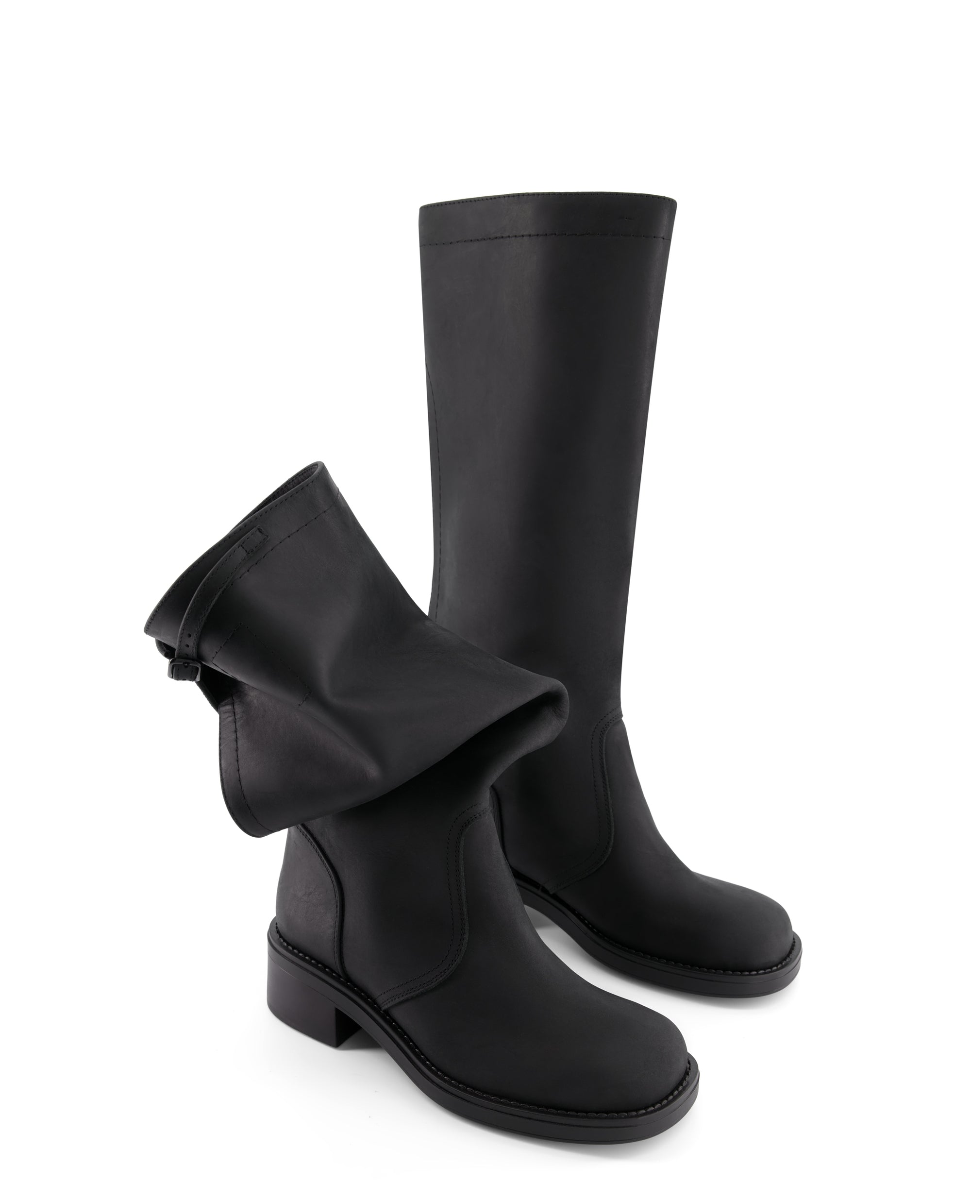 Transformable Black Boots