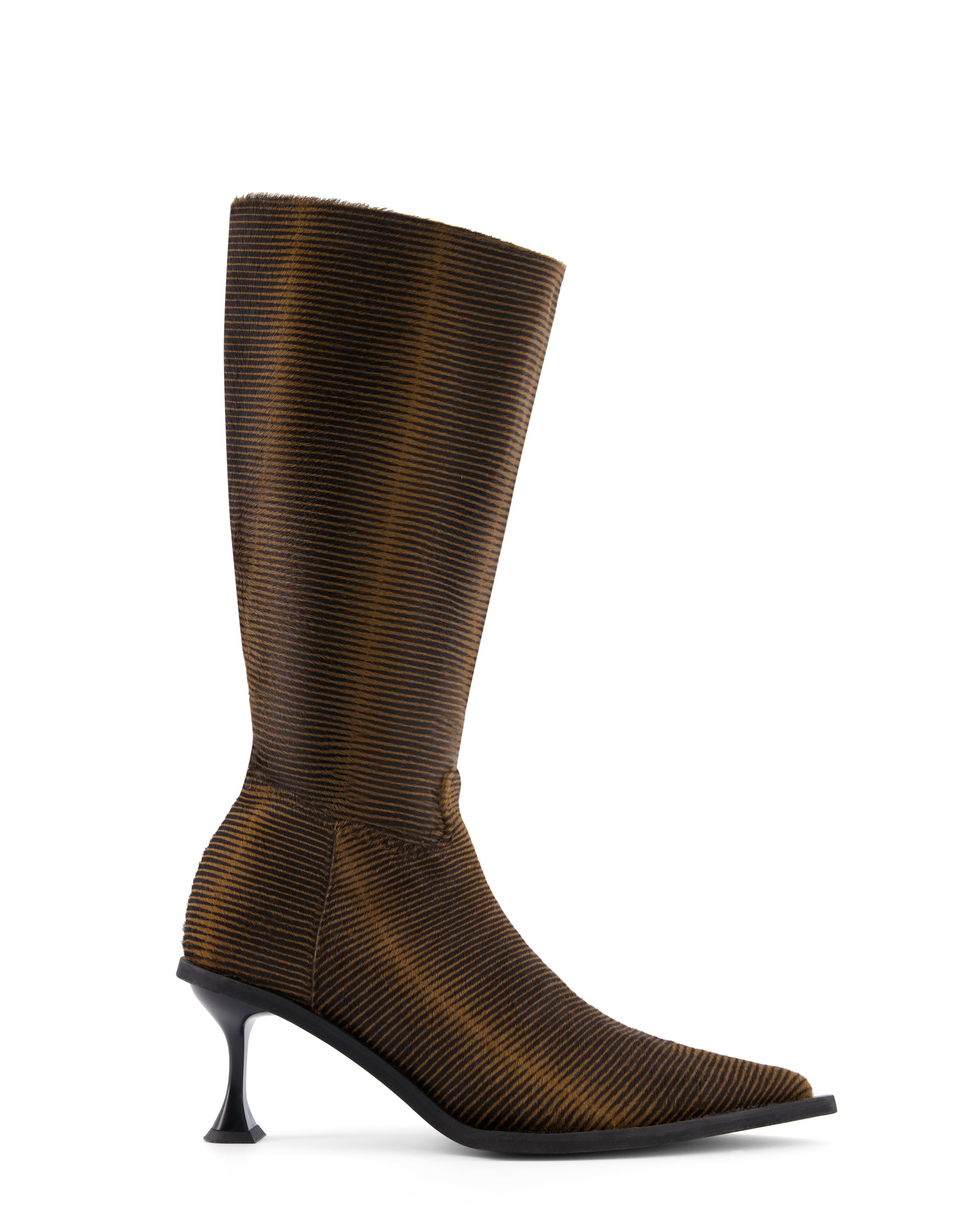 High heeled pony boots